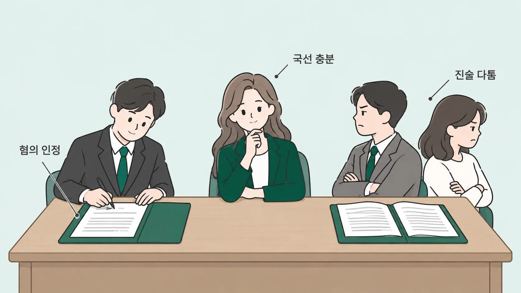 국선변호사로 충분한 경우, 사선을 고민할 경우