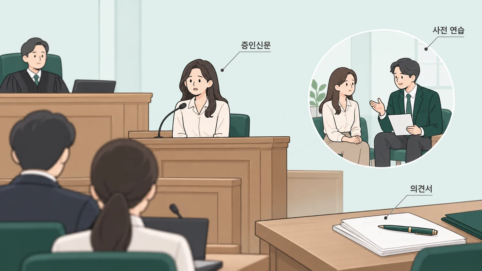 진술의 신빙성을 다투는 사건과 증인신문